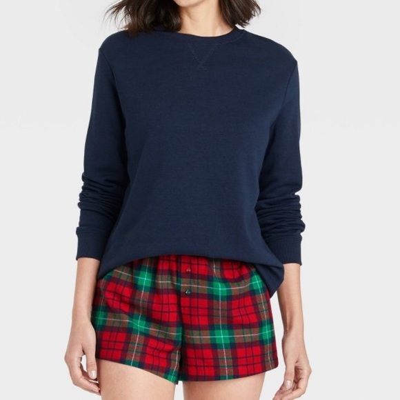 Wondershop Other - Women’s Plaid 3pc Backpack and Pajama Set